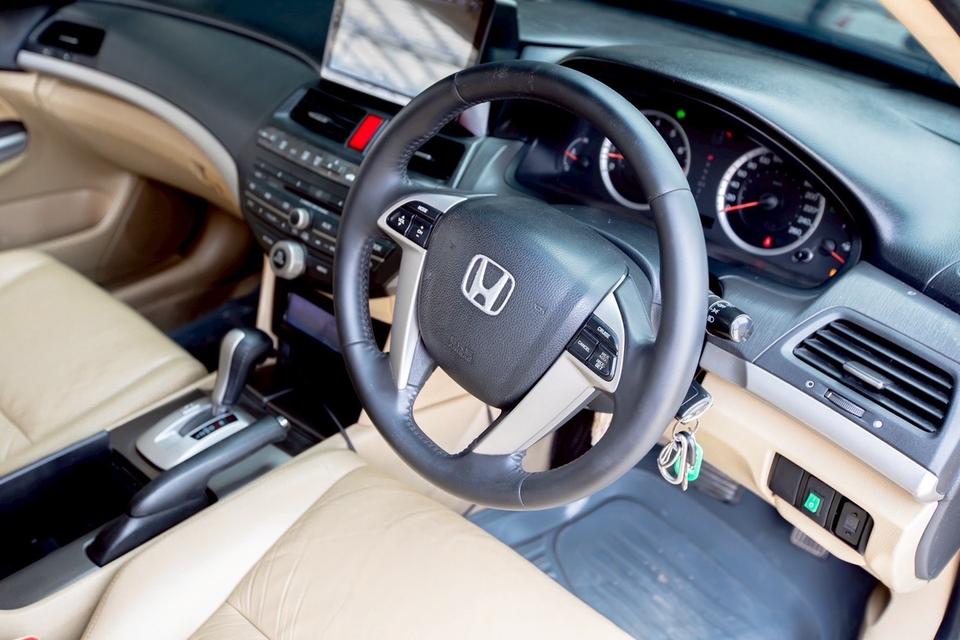 Honda Accord 2.0EL ปี2009 สีดำ รถสวย สภาพพร้อมใช้งาน รูปที่ 10