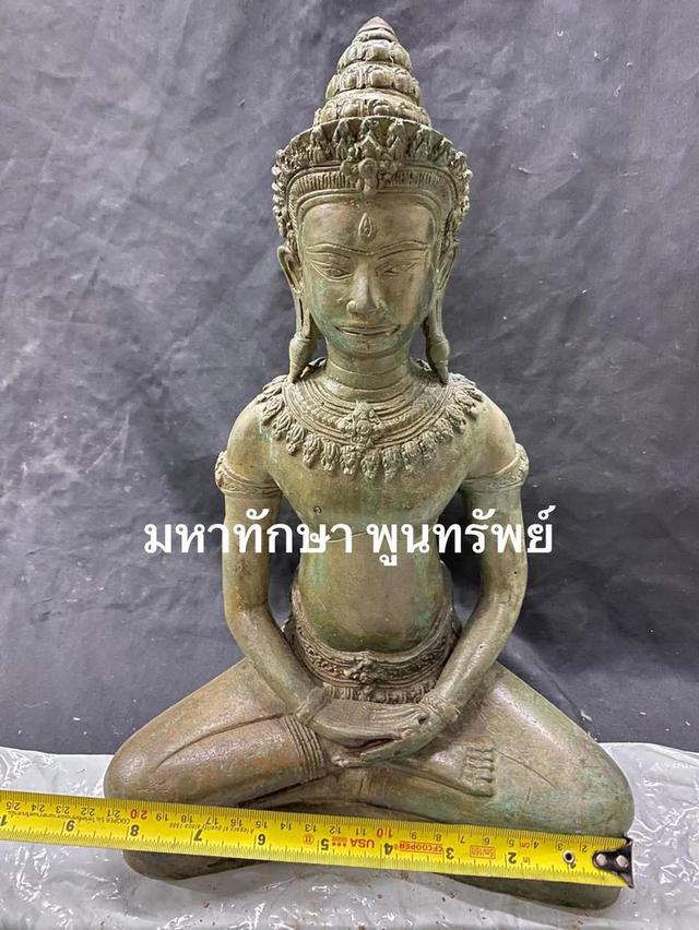 พระลพบุรีสำริดเก่าโบราณ 3