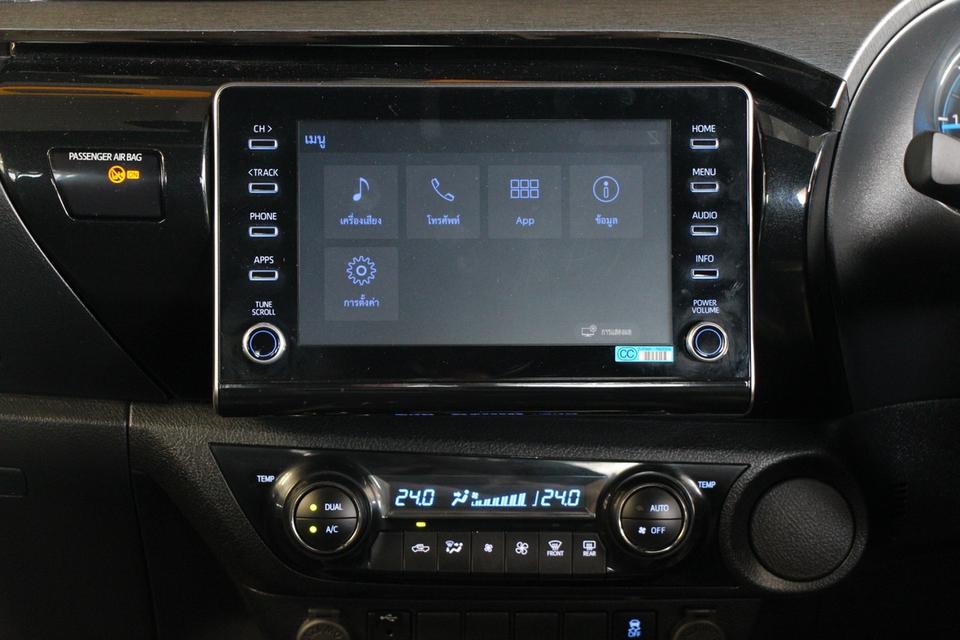 รหัสรถ TKG5907 TOYOTA HILUX REVO 2.4 PRERUNNER ROCCO AUTO ปี 2023 8
