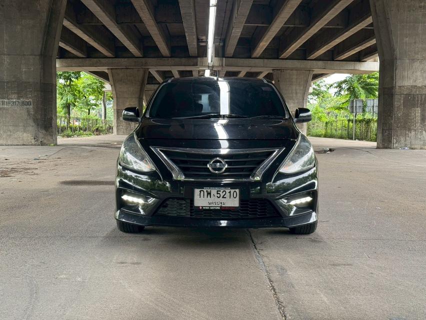 ขายรถ nissan Almera 1.2E Sportech ปี 2015 สีดำ เกียร์ออโต้