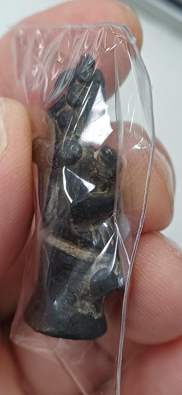 พระกริ่งตั๊กแตนเขมร เนื้อสำริดเงินเก่า รูปที่ 6