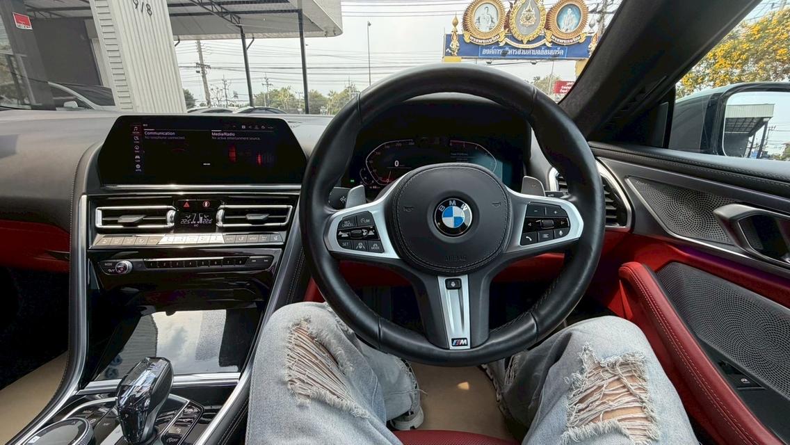 🔖 รหัสรถ KPV205 🔥 2019 BMW 840d xDrive M Sport Coupe สีเทา รูปที่ 6