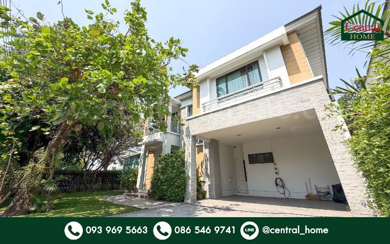 บ้านเดี่ยว เพอร์เฟค มาสเตอร์พีซ เลคไซด์ รังสิต หลังมุม ถูกสุดในโครงการ 1