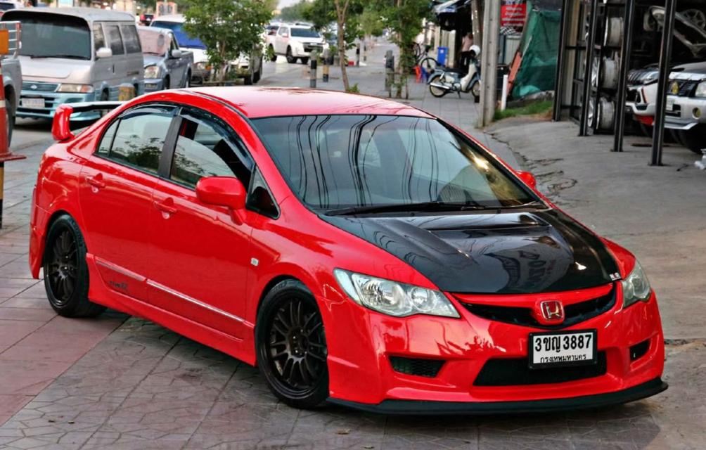 ขาย Honda Civic ปี 2006 สีแดงพร้อมลุย 2