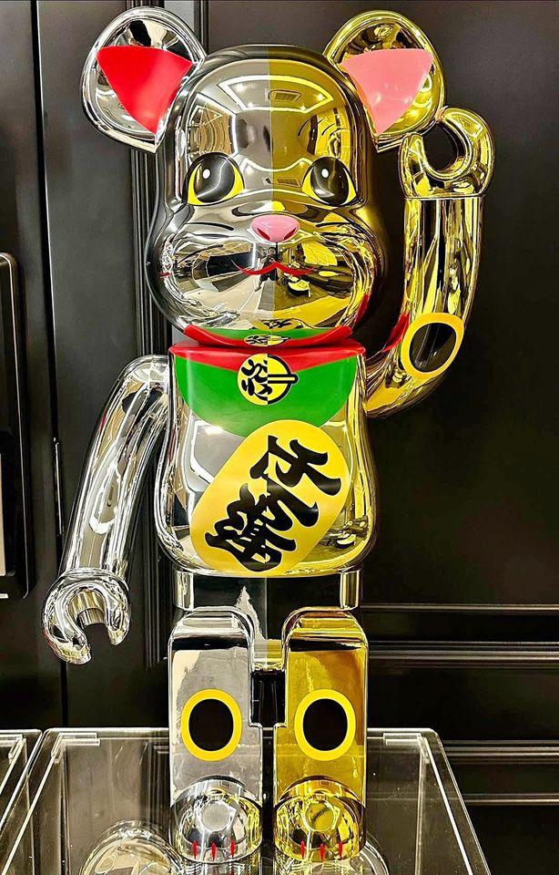 BEARBRICK Maneki Neko Good Luck 4