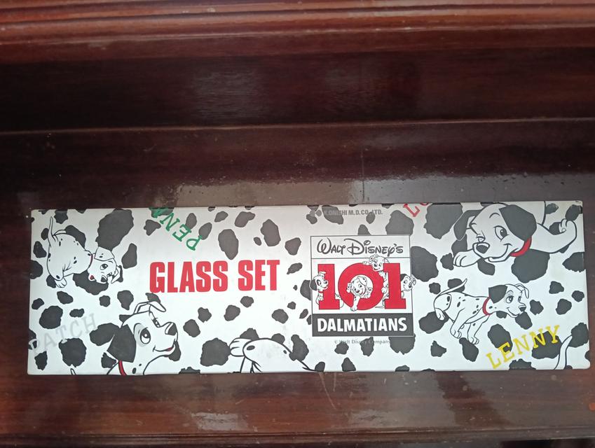 ✅ขายแล้ว✅ชุดแก้วน้ำวินเทจ 101 Dalmatians