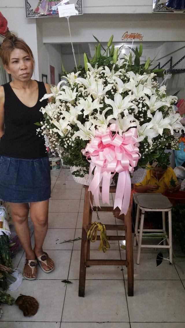 กระเช้าดอกไม้สดขนาดใหญ่ สวยๆ ส่งถนนเพชรเกษม บางแค หนองค้างพูล พุทธมณฑลสาย1234567 ทวีวัฒนา อ้อมน้อย อ้อมใหญ่ บางบอน เอกชัย ธนบุรี ท่าพระ บางพลัด