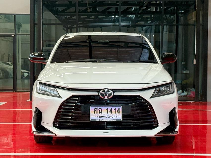 2024 TOYOTA YARIS ATIVE 1.2 PREMIUM LUXURY รถมือเดียวป้ายแดง รถวิ่งน้อยเพียง 30,000 กม รถเข้าศูนย์ตามระยะ รถไม่เคยมีอุบัติเหตุครับ รูปที่ 7