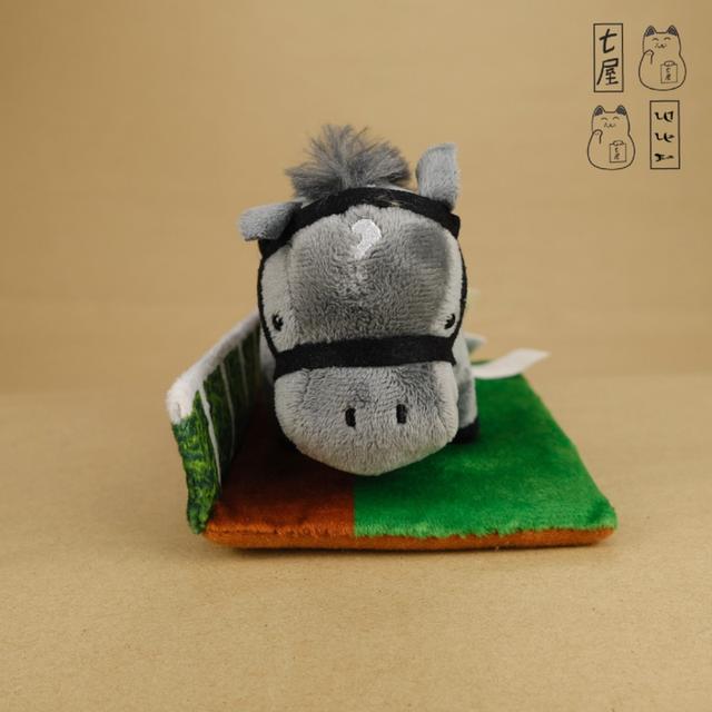 ตุ๊กตา ม้าอ้วน ม้าแข่ง No.16・โครโน่ โซเซโนโจเต 🏇 Chrono Genesis・Standard 16 cm・SK Japan・Thoroughbred Collection・Horse Racing Paddock Plush 4 รูปที่ 2