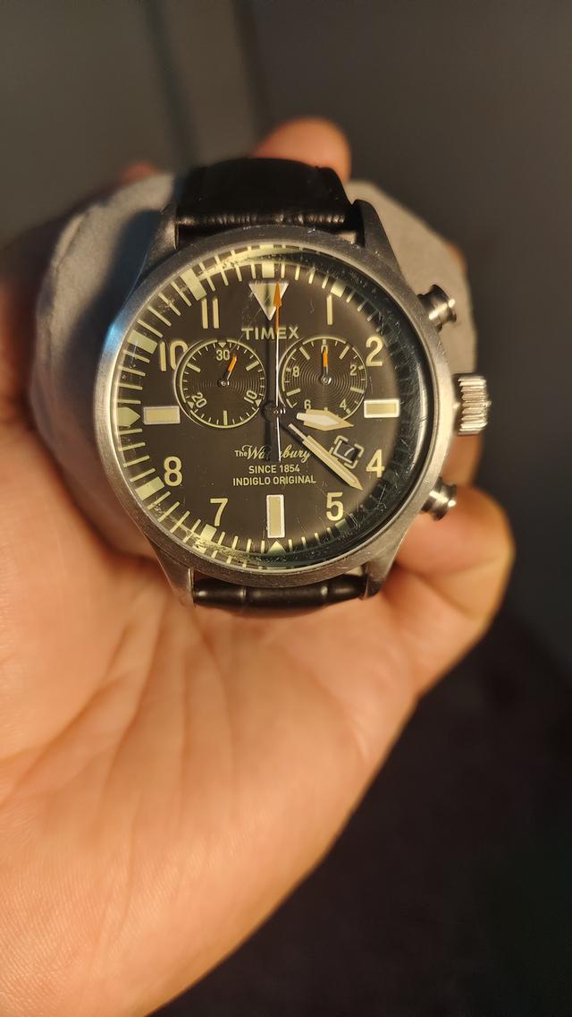 นาฬิกา timex chronograph 42 มิล 2