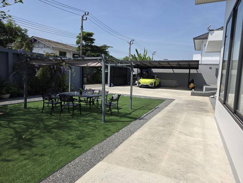 บ้านพร้อมที่ดิน บ้านเดี่ยวพร้อมที่ดิน สร้างเสร็จ 7 ตุลาคม 2567   ราคาขาย : ( 26,000,000.- ) พร้อมของตกแต่งครบพร้อมอยู่ -  แถมรถ Deepal s07 ปี2024-2025 6