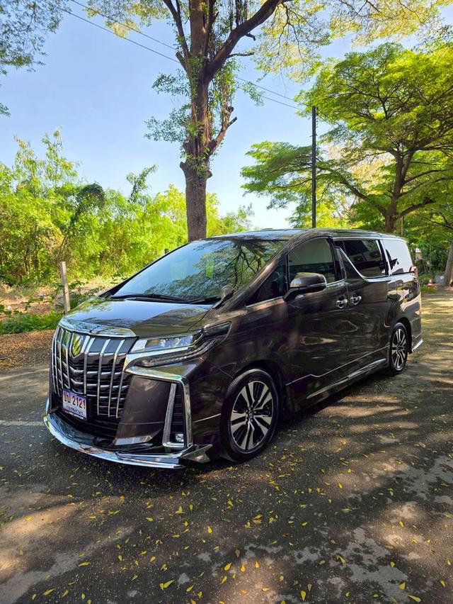 Toyota ALPHARD SC (สีพิเศษหายาก Graphite) ปี 2018 ไมล์ 90,000 กม.