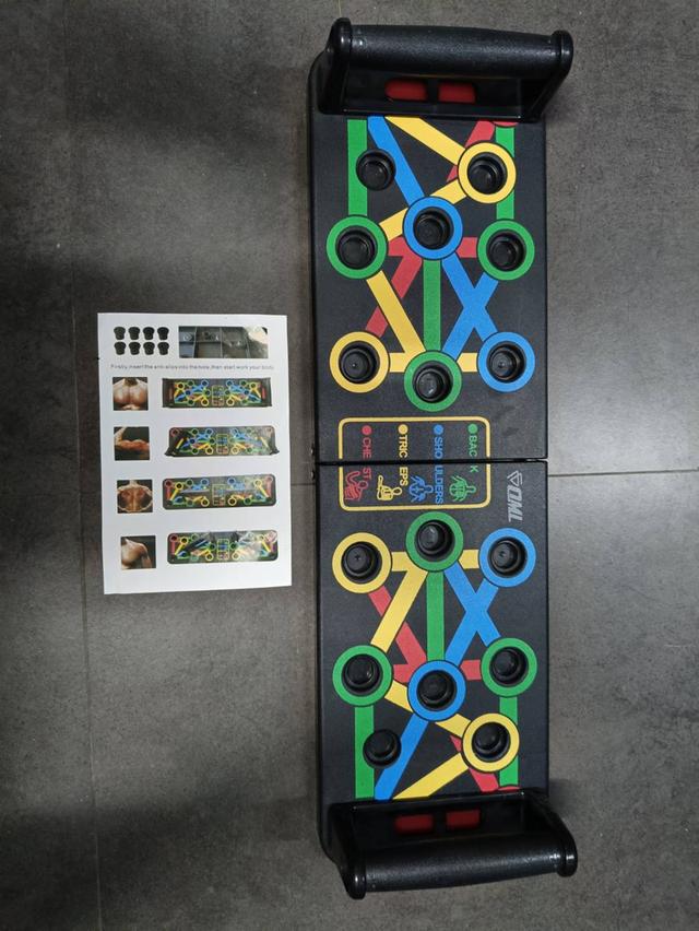 อุปกรณ์ออกกำลังกายขา Mini Stepper + ถุงทราย + บอร์ดวิดพื้น 13