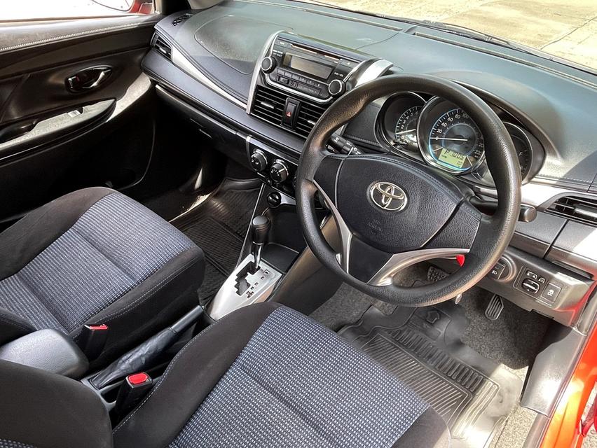TOYOTA VIOS 1.5 E (MNC) ปี 2016 AUTO CVT 7 สปีด สภาพนางฟ้า รูปที่ 9