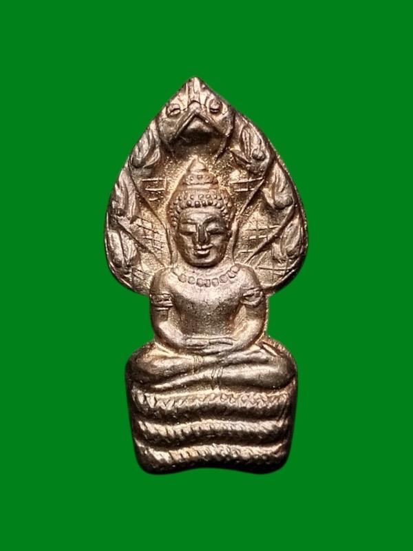 พระนาคปรกใบมะขาม หลวงพ่อคูณ วัดบ้านไร่ รุ่นคูณพันล้าน เนื้อทองแดง