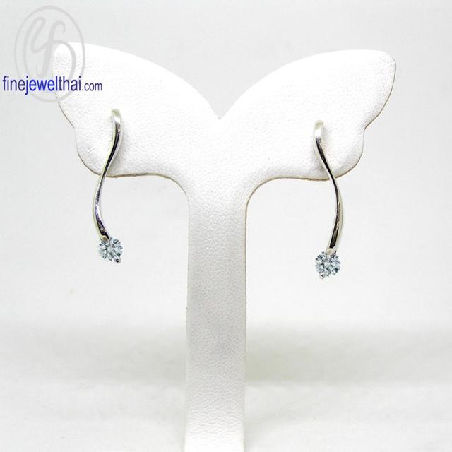 MID YEAR SALE เครื่องประดับแท้ ต่างหูเพชรพรีเมี่ยม จาก Finejewelthai.com รูปย่อยที่ 3