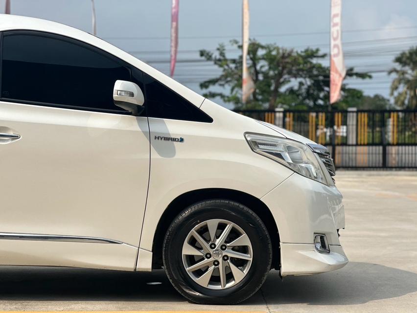 (แจ้งรหัสรถ NCT226).Toyota Alphard 2.5 Hybrid E-Four (Top) 2012 จด 2013 รูปที่ 6