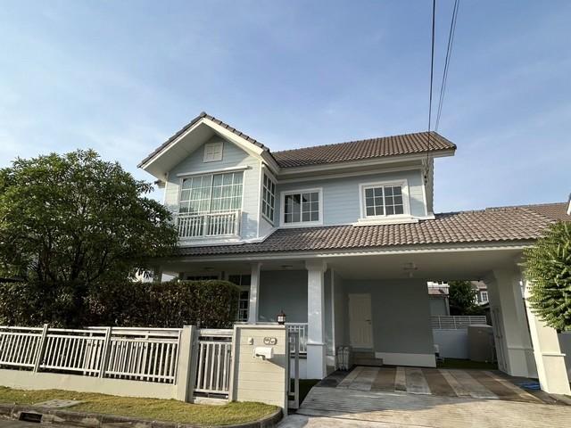 รหัสC7100 ให้เช่าบ้านเดี่ยว 2ชั้น โครงการบุราสิริ ปัญญาอินทรา ตกแต่งครบถือกระเป๋าเข้าอยู่ได้เลย 1