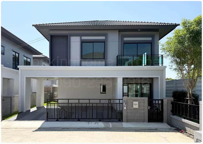 H-124 : บ้านหลังริม 2 ชั้น 55.1 ตร.วา บริทาเนีย บางนา-ศรีวารี ถ.ศรีวารี สมุทรปราการ 2