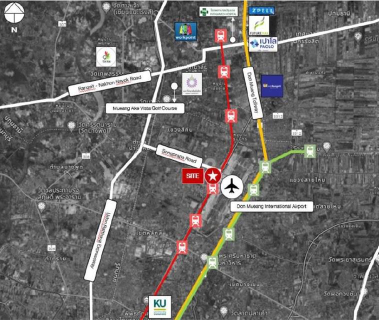 ขายที่ดิน ดอนเมืองสรงประภา 2