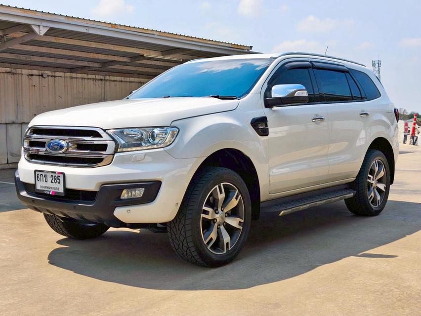 รหัสรถ CAT285 2017. Ford Everest 2.2 Titanium Plus ตัวท๊อป! ขับ2