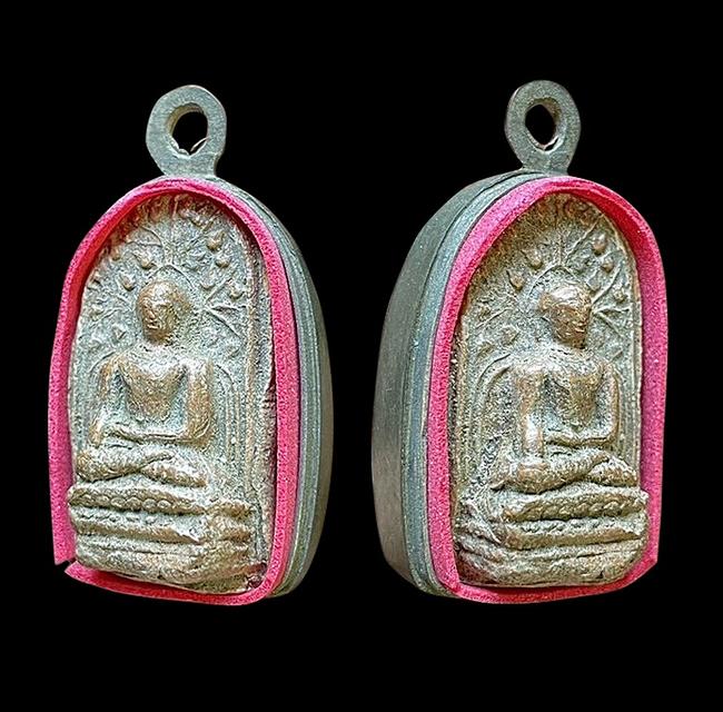 พระคงลำพูน วัดพระคงฤๅษี สีพิกุล พระกรุ เนื้อดิน 4