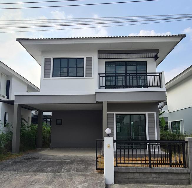 ขายบ้านแฝด สไตล์บ้านเดี่ยว  โครงการมารวยริเวอร์ไซ้ด์ บางปะกง 1