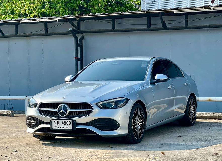 Mercedes-Benz C220d Avantgarde 2023 สีเทา Graphite Grey