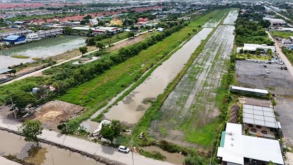 ที่ดิน 23 ไร่ คลอง 3 คลองหลวง ทำเลเด่น เหมาะลงทุนหรือพัฒนาโครงการ โทร 064-5939524 8