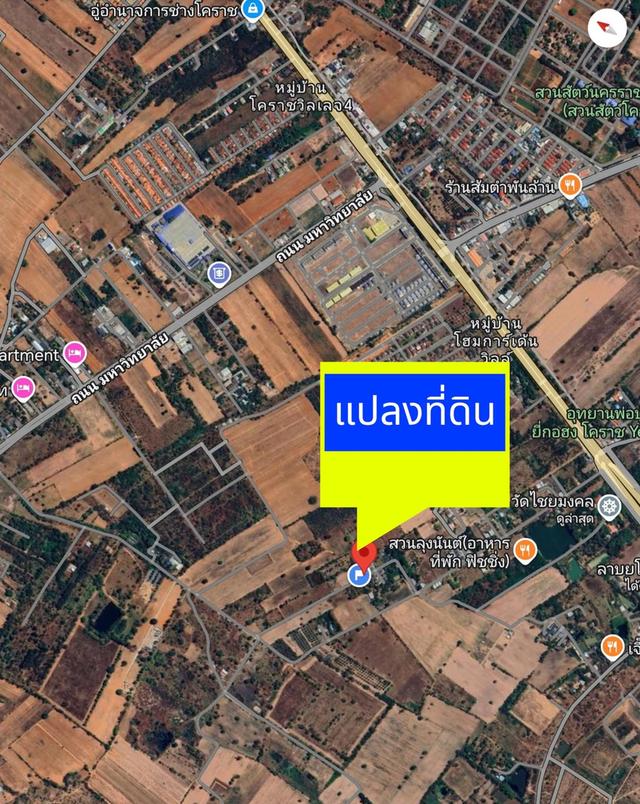 ขายที่ดินใกล้สวนสัตว์นครราชสีมาวงแหวนรอบเมือง 290 2