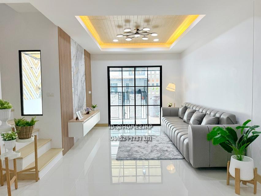 หมู่บ้านบ้านพฤกษา เลียบวารี-มีนบุรี (PK118) คู้ขวา บ้านสวย รีโนเวทใหม่ ทำเลเลียบวารี หนองจอก 3