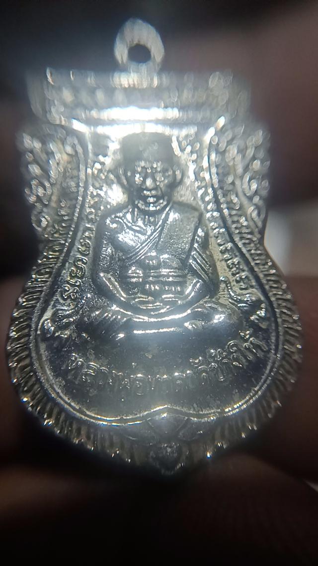 หลวงพ่อทวด วัดช้างให้ พิมพ์เสมา ปี 2551 นิเกิ้ล
