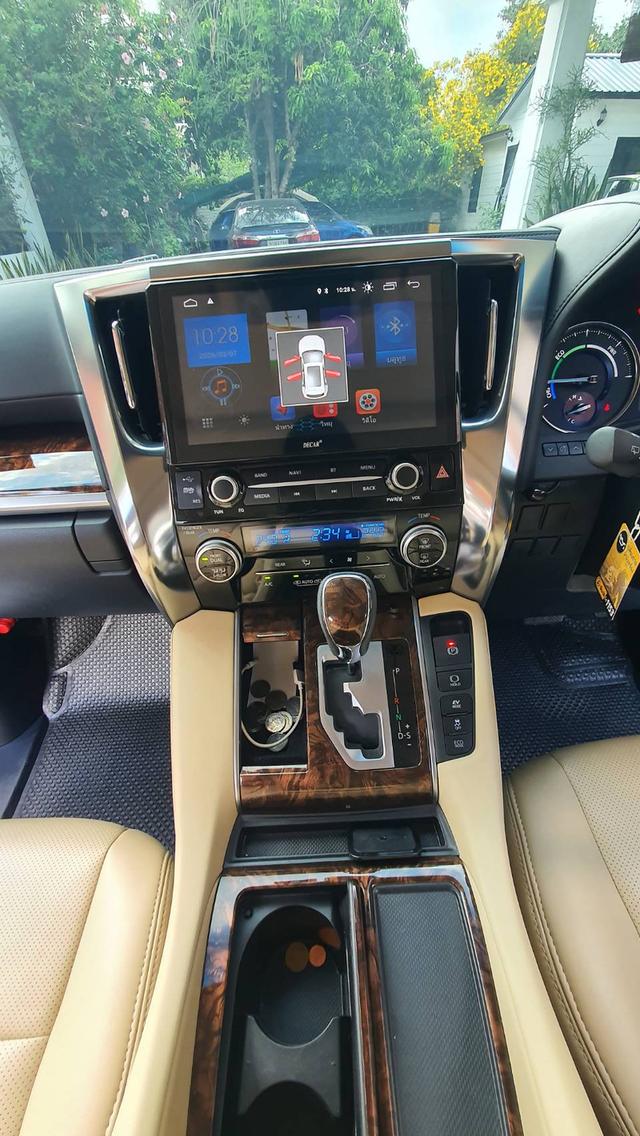 Toyota ALPHARD 30 Hybrid X E-four สีขาว ปี 2023 รูปที่ 5