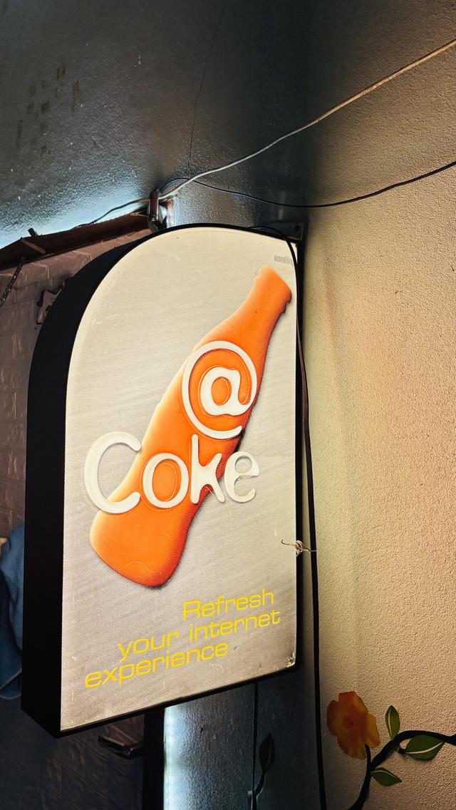 ป้ายไฟ Coca-Cola วินเทจ รูปย่อยที่ 3