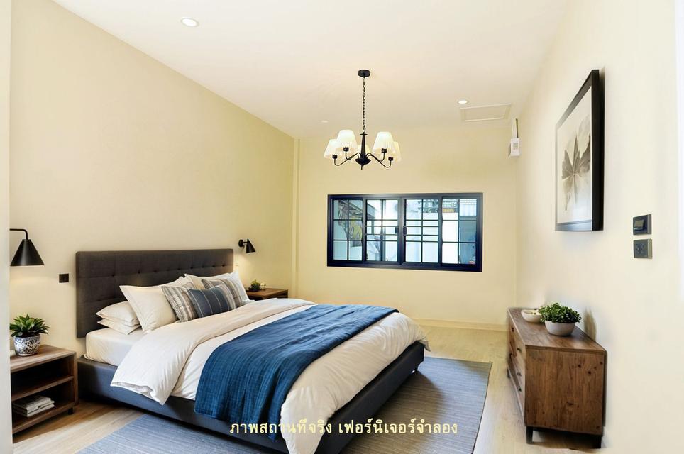 ขายทาวเฮ้าส์ห้องริม สไตล์ cozy cottage บนพื้นที่กว้างถึง 40 ตรว. ใกล้ถนนเกษตร-นวมินทร์ และเลียบทางด่วนรามอินทรา-อาจณรงค์ 12
