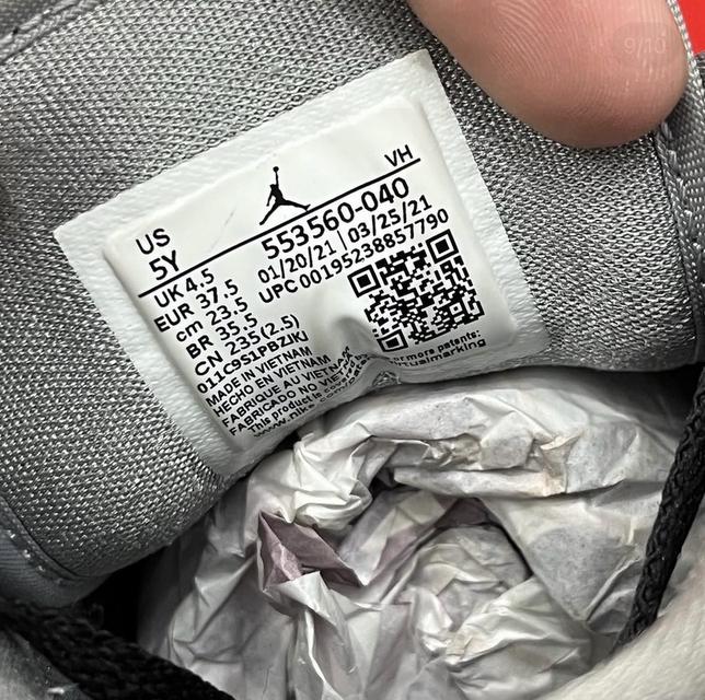 Jordan 1 Low ไซซ์ 37.5 ผู้หญิง ใส่ 2 ครั้ง สภาพดี รูปที่ 4