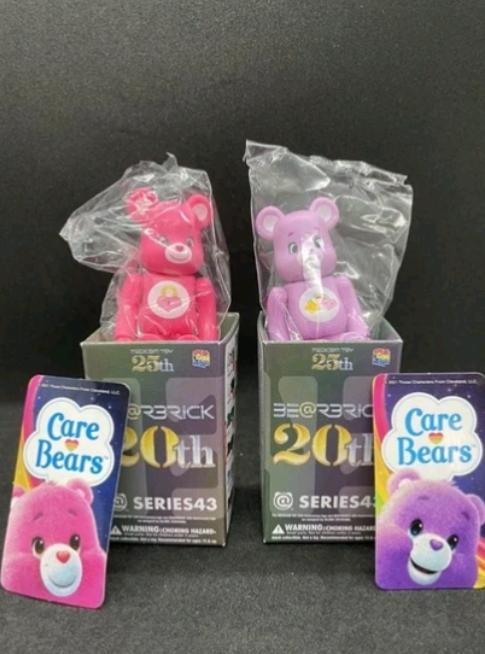 Bearbrick Series 43 Animal & Secret Animal Care Bears 2