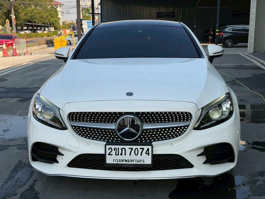 C200 COUPE (facelift) AMG Dynamic สีขาว เกียร์ออโต้