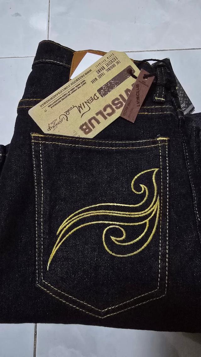 กางเกงยีน​ขายาวมือ 1  ราคาถูกๆ 2