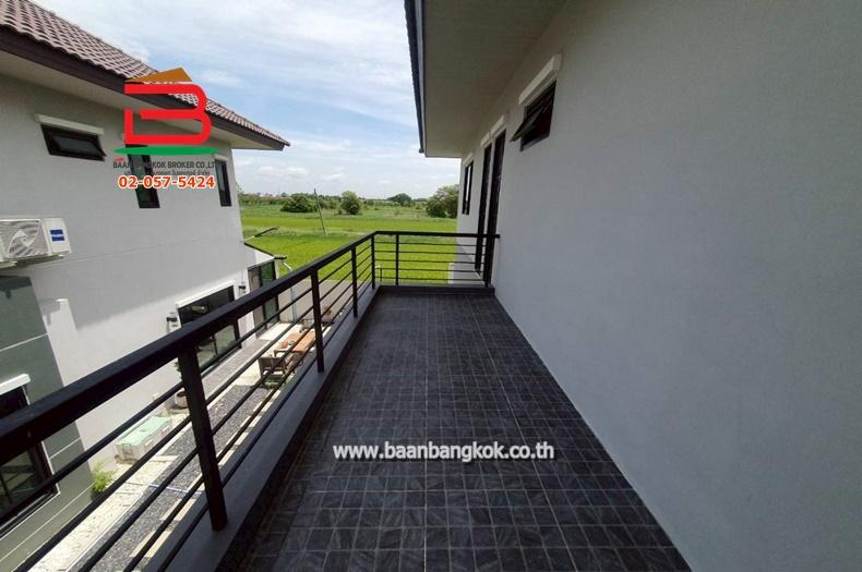 บ้านเดี่ยว เนื้อที่ 50 ตรว. ถนนประชาสำราญ ใกล้บ้านเอื้ออาทรประชาสำราญ แขวงคลองสิบสอง เขตหนองจอก กรุงเทพมหานคร 12