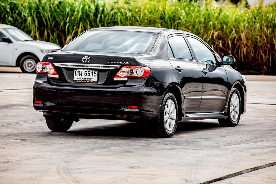 Toyota Altis 1.6E CNG ปี 2011 สีดำ