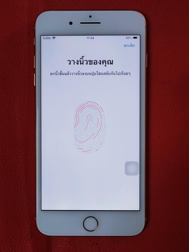 iPhone 8 Plus/ 64GB สแกนลายนิ้วมือได้ ใส่ได้ทุกซิม  เป็นเครื่องบายพาส รีเซ็ตเครื่องได้ 7
