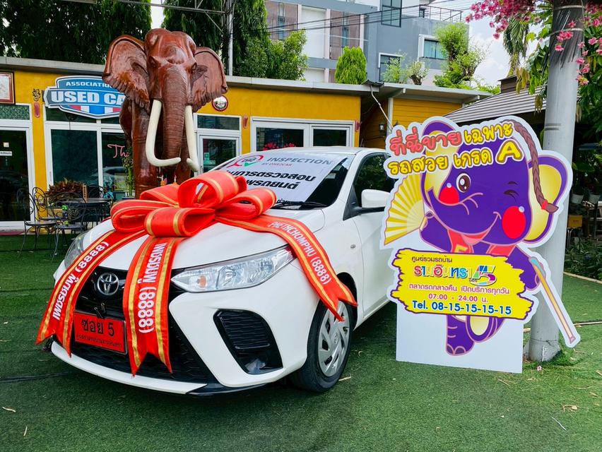 #TOYOTA YARIS 1.2 Entry ปี 2022 + LPG กระจกไฟฟ้า เซ็นทรัลล็อก
