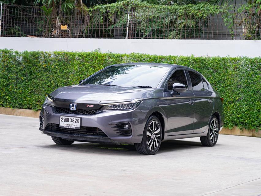 Honda City 1.5 eHEV RS Sedan ปี 2021 รับประกันเครื่องเกียร์หลังการขาย 3ปี 30000 KM.