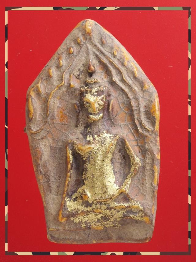 r77.พระขุนแผนกระเบื้องเคลือบ พระเครื่อง