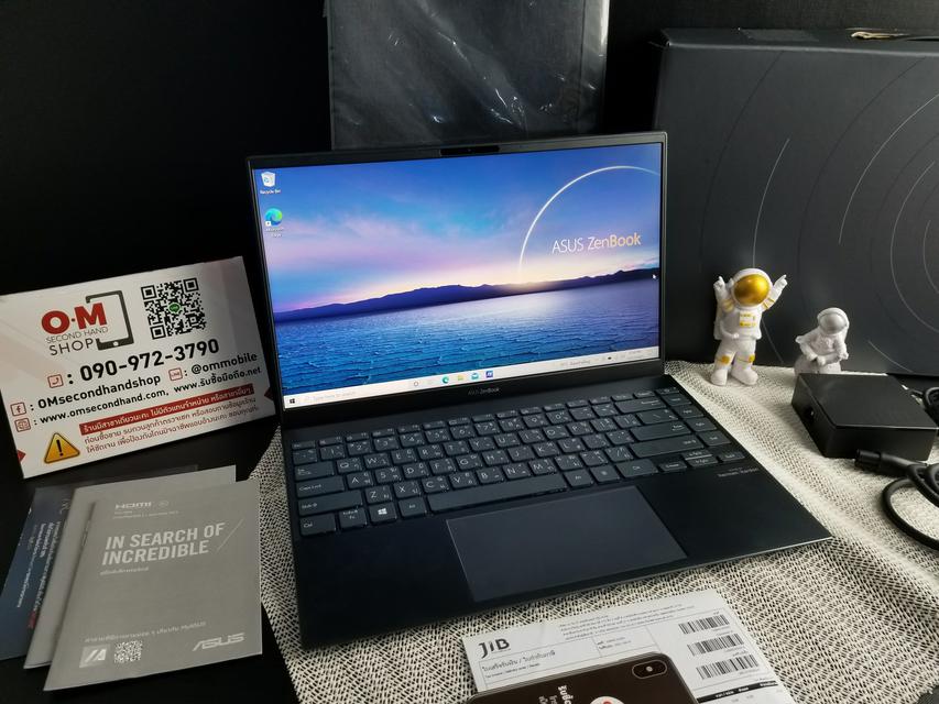 ขาย/แลก ASUS ZenBook (UM425Q) 14นิ้ว RAM16GB SSD 512GB Ryzen9 5900HX ประกันศูนย์ 3ปี สวยมาก เพียง 27,900 บาท  4