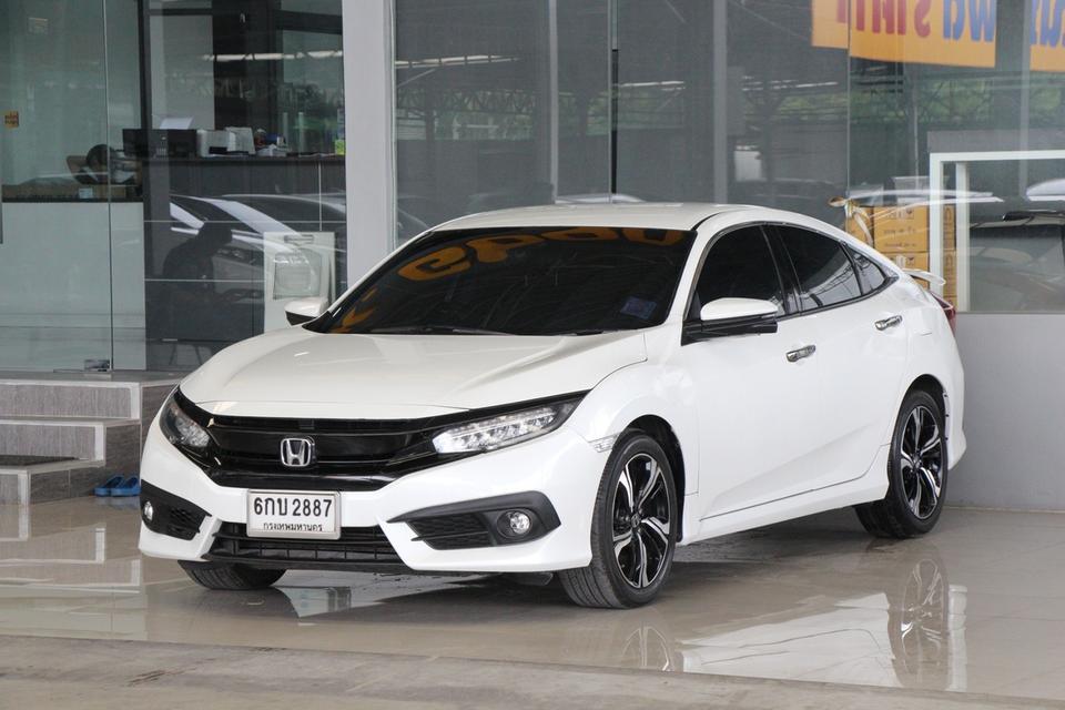 รหัสรถ TGK2887 HONDA CIVIC 1.5 TURBO ปี 2017