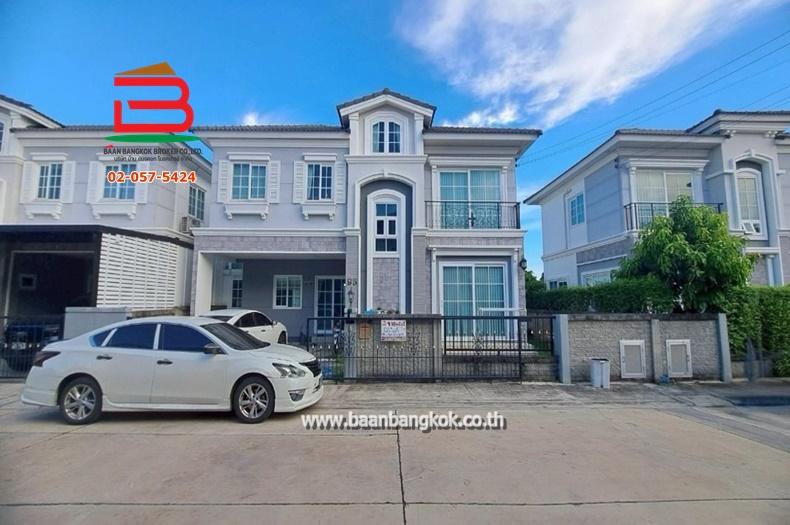บ้านเดี่ยว หมู่บ้าน โกลเด้น นีโอ2 ลาดพร้าว-เกษตรนวมินทร์ เนื้อที่ 41.5 ตรว. ถนนรามอินทรา แขวงคลองกุ่ม เขตบึงกุ่ม กรุงเทพ 1