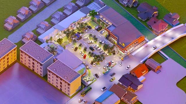 ให้เช่าห้างใหม่ ร้านอาหาร TOP MINI Supermarket 1 ชั้น 302ตร.วา. 382ตร.ม. ตลาดประชาอุทิศ 90 1.5  กม. วัดทุ่งครุ BIGC ประช 5