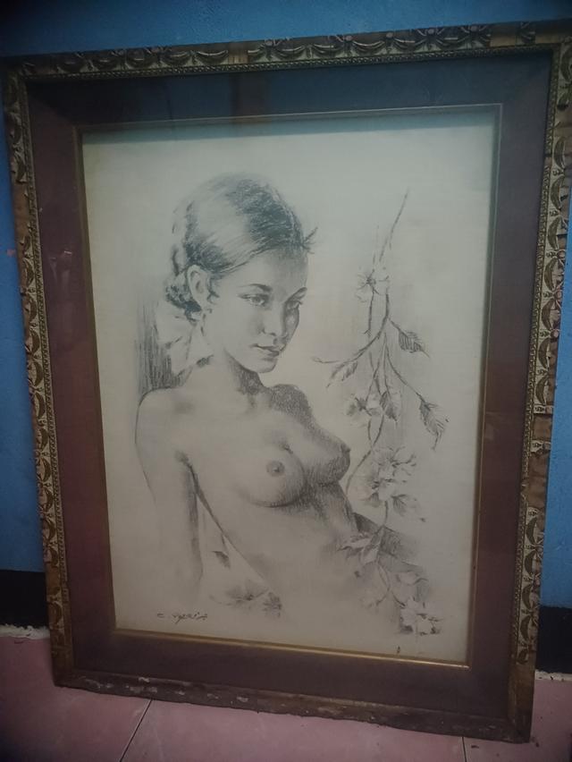 รูปภาพวาดเก่าวินเทลสวย รูปที่ 4
